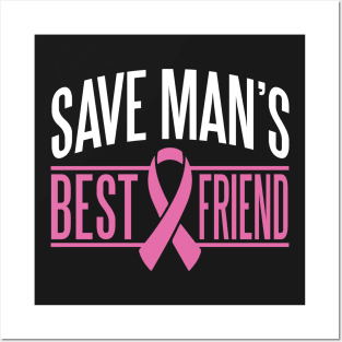 Cancer: Save man's best friend Posters and Art